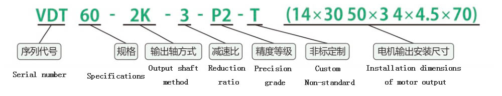 commutator model description VDT60-2K